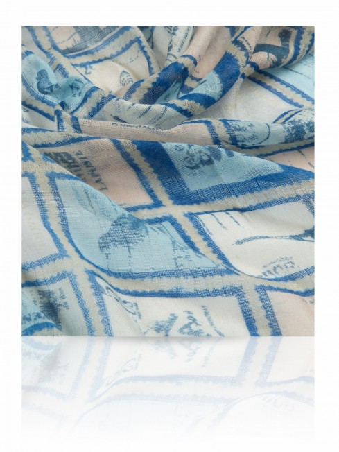 Палантин Женский W-STAMP/DENIM